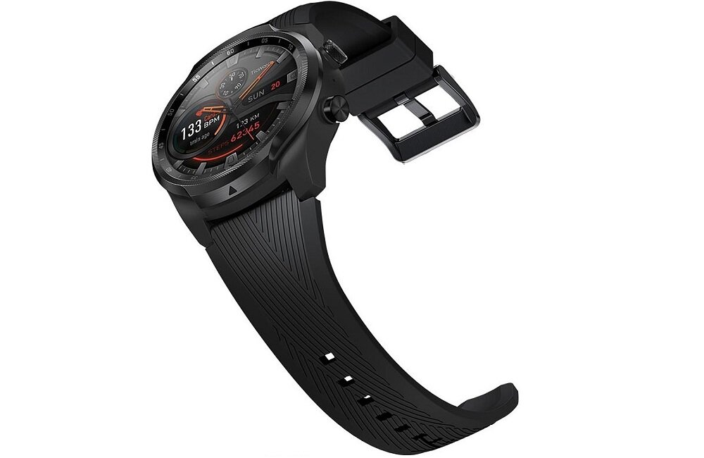 SMARTWATCH TICWATCH PRO 4G LTE BLACK pulsometr Licznik spalonych kalorii Krokomierz