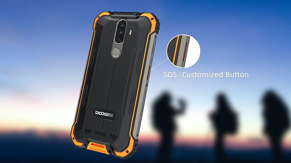Smartfon DOOGEE S58 Pro aplikacje przycisk skrót