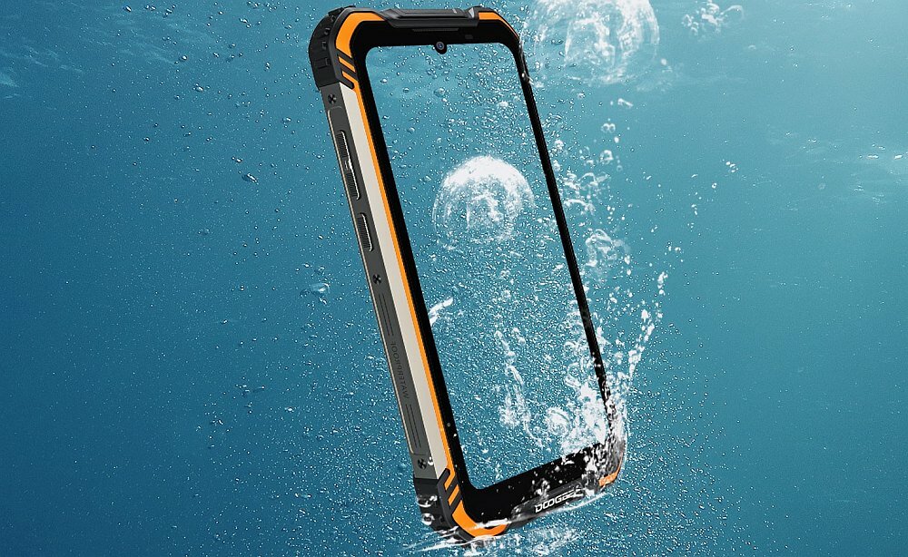 Smartfon DOOGEE S58 Pro odporność wytrzymałość obudowa odoszczelny certyfikat