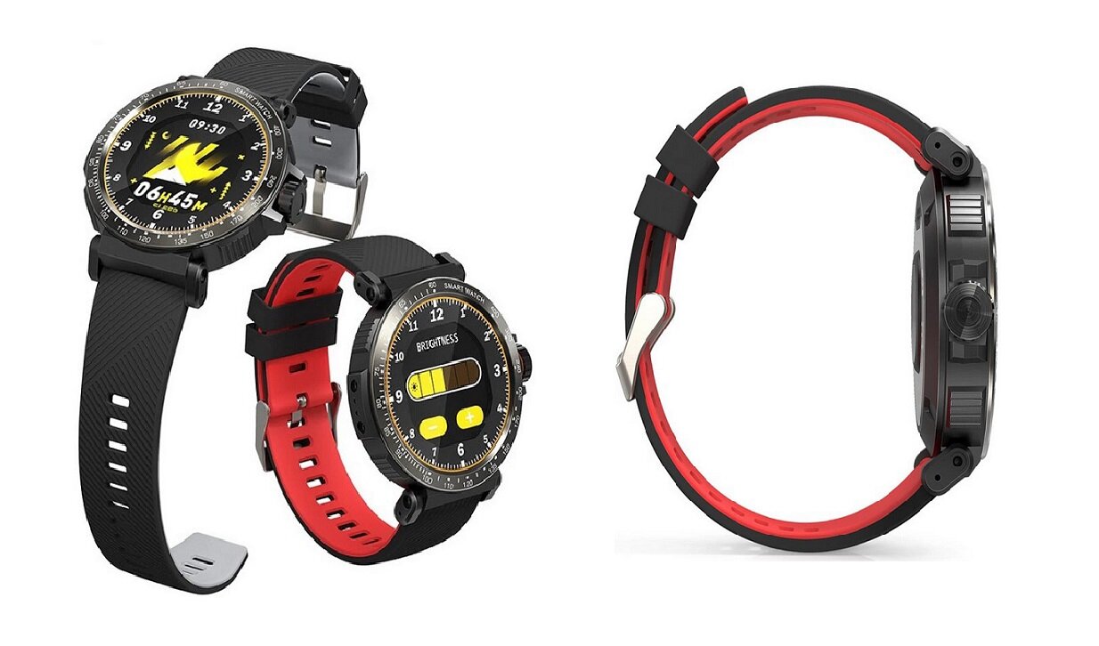 SMARTWATCH BLITZWOLF BW-AT1 BLUETOOTH 5.0 CZARNY Certyfikat IP68 wodoszczelność
