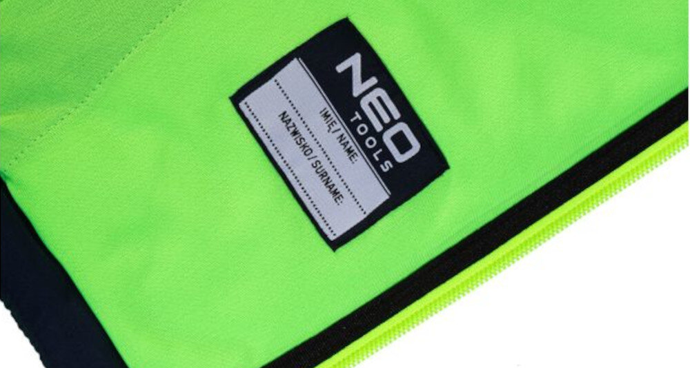 Kurtka robocza NEO 81-559-XXL (rozmiar XXL) Ocieplenie dla komfortu Wewnętrzny polar softshell swoboda ruchów