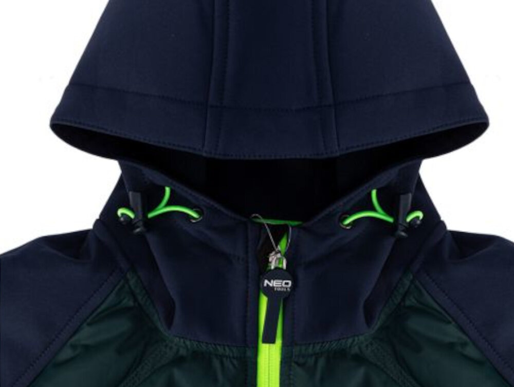 Kurtka robocza NEO 81-559-XXL (rozmiar XXL) Wysoka jakość z wysokogatunkowego poliestru odporna na uszkodzenia łatwa w pielęgnacji Wodoodporny suwak YKK 