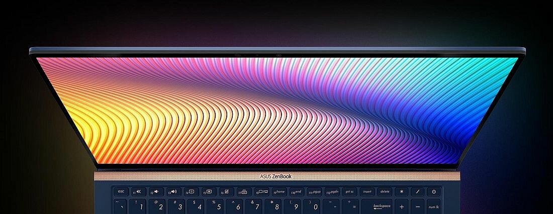 Laptop ASUS ZenBook UX433FN - efekty wizualne