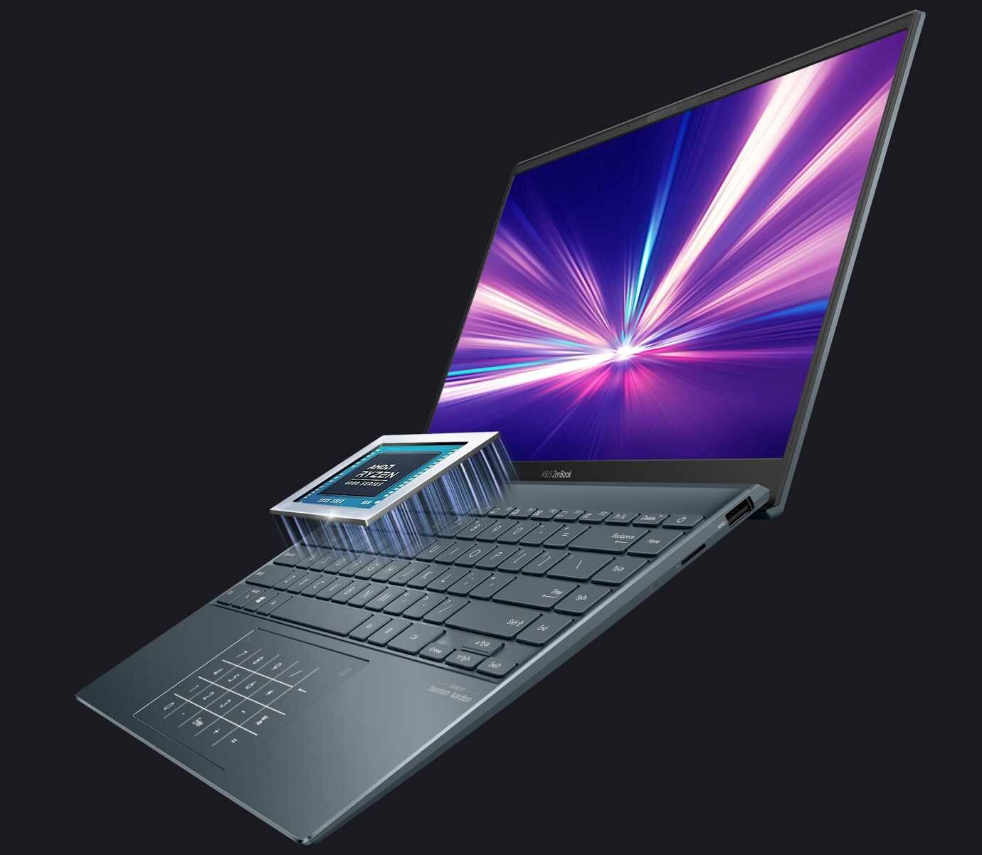 Laptop ASUS ZenBook 14 UM425IA - procesor