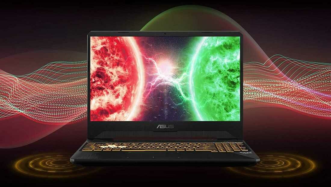Laptop ASUS TUF Gaming FX505D  - DŹWIĘK 