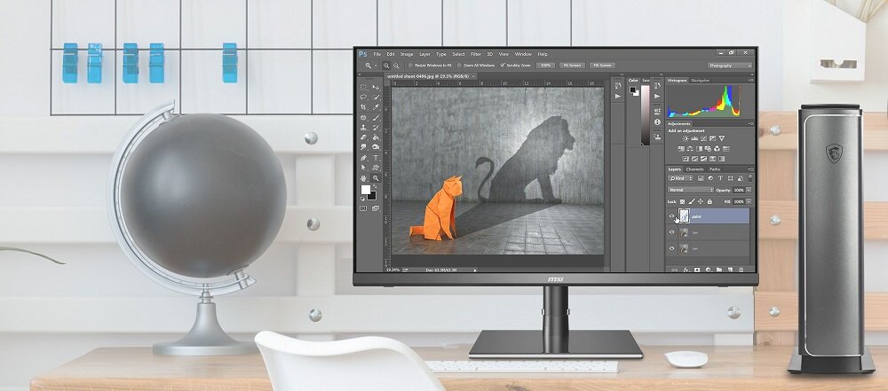 Komputer MSI Creator P100A - Procesor Intel Core i7 szybkie działanie