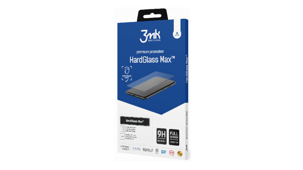 SZKŁO HARTOWANE 3MK HardGlass Max twardość wytrzymałość odporne redukcja tarcia miły dotyk odporność na ślady