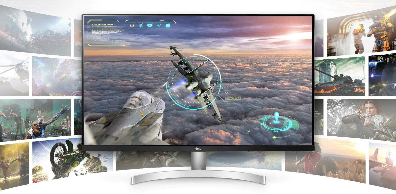 Monitor LG 32UN500 31 3840x2160px 4 ms - dla graczy