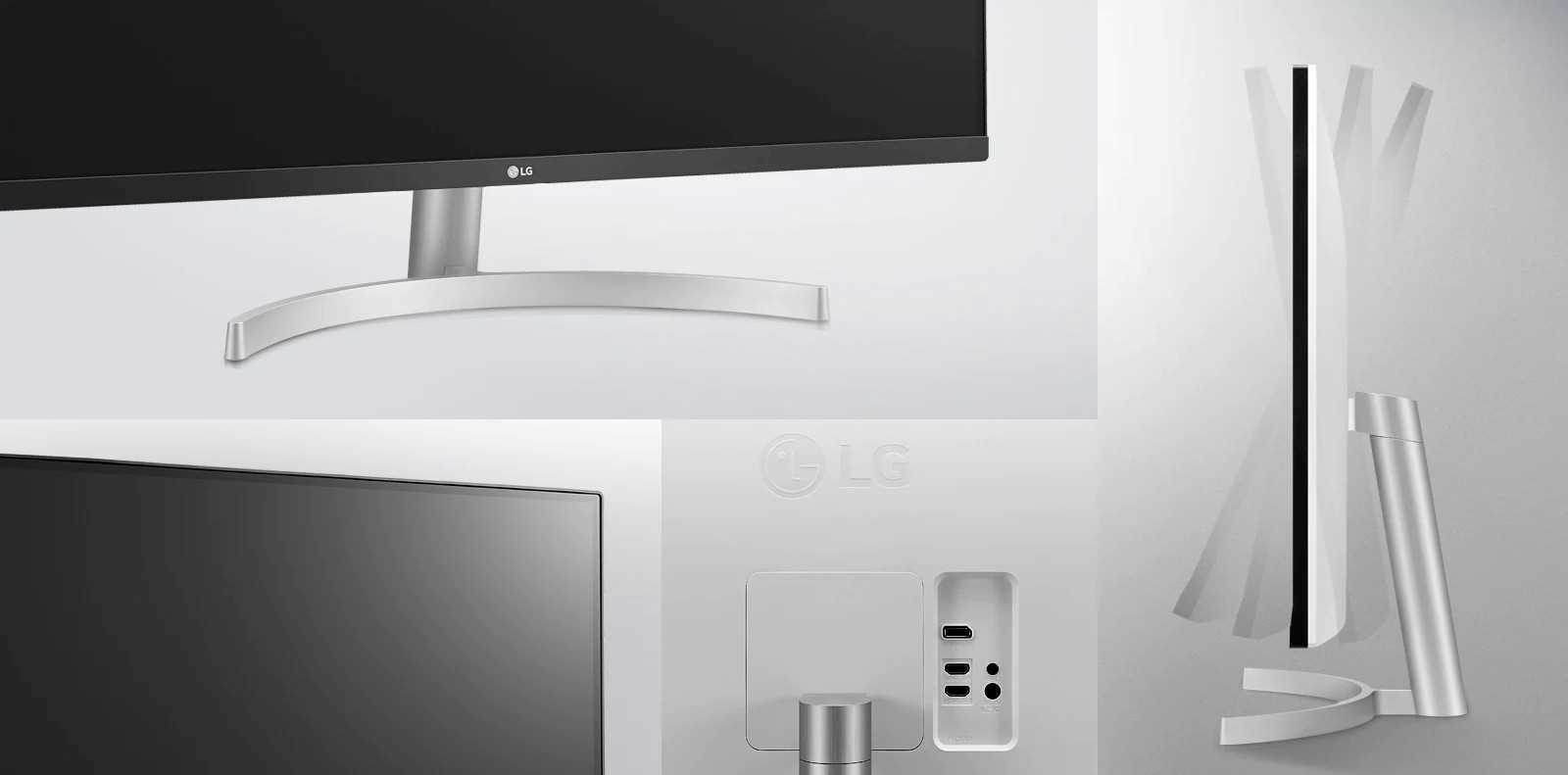 Monitor LG 32UN500 31 3840x2160px 4 ms - design