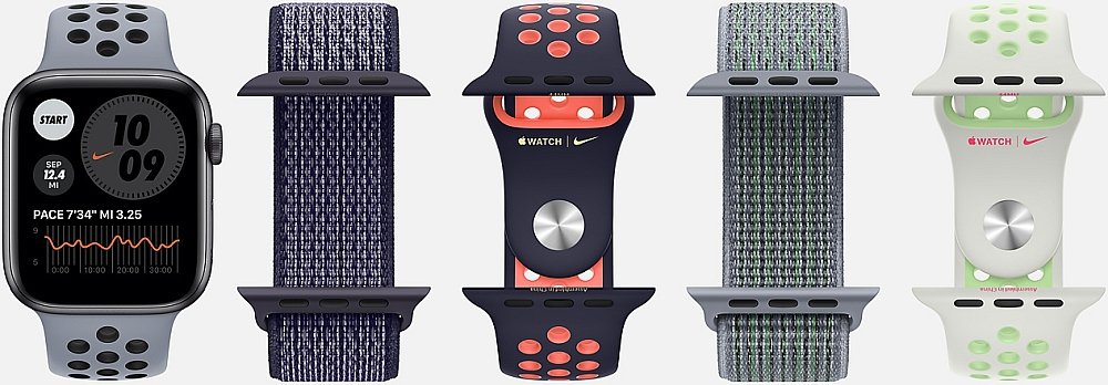 Apple Watch Series 6 nike paski aplikacje sport edycja aluminium