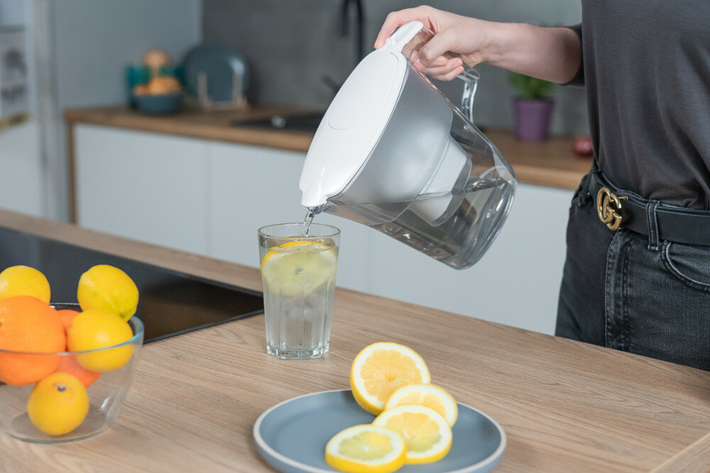 Dzbanek filtrujący GÖTZE & JENSEN FJ300 Biały filtr wymienny