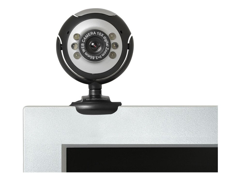 Kamera internetowa DEFENDER C-110 - uniwersalny zacisk uchwyt stojak