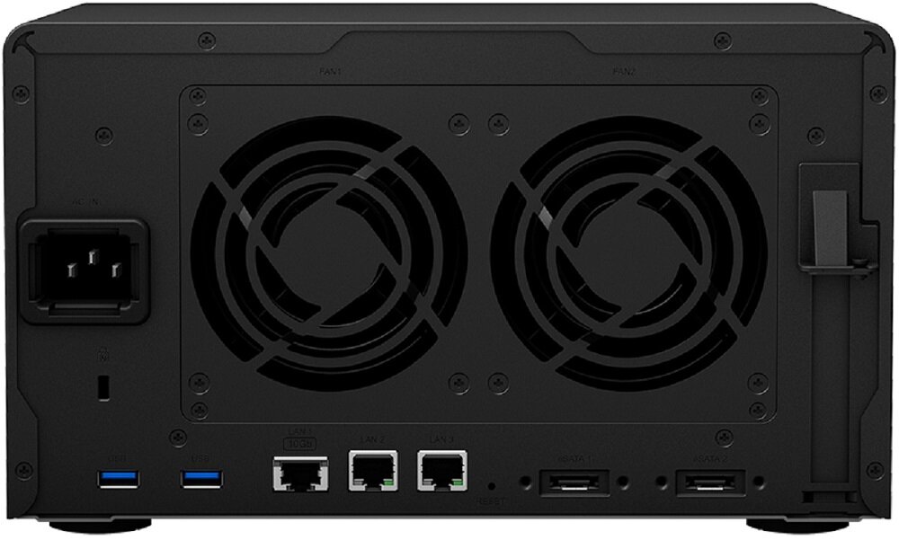 Serwer plików SYNOLOGY DS1621+ - Pomocne gniazda dyskow