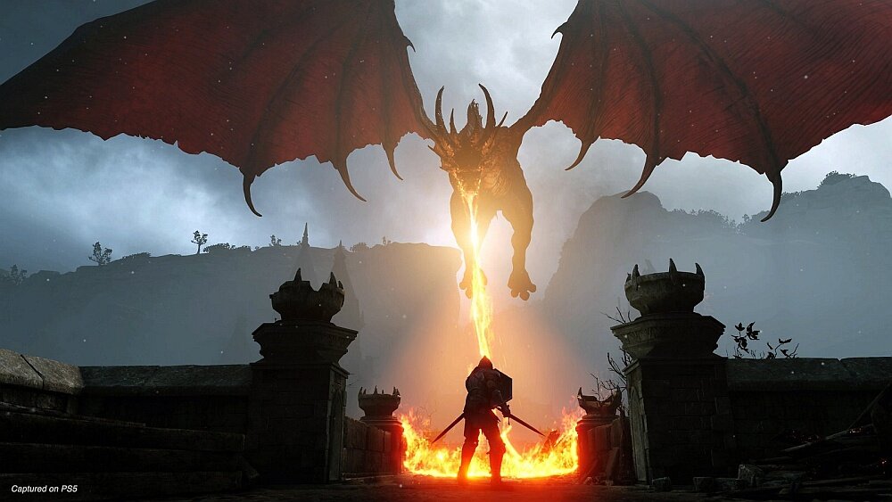 Demon-s Souls Gra konsola ps5 rozgrywka remake multi fabuła walka rpg