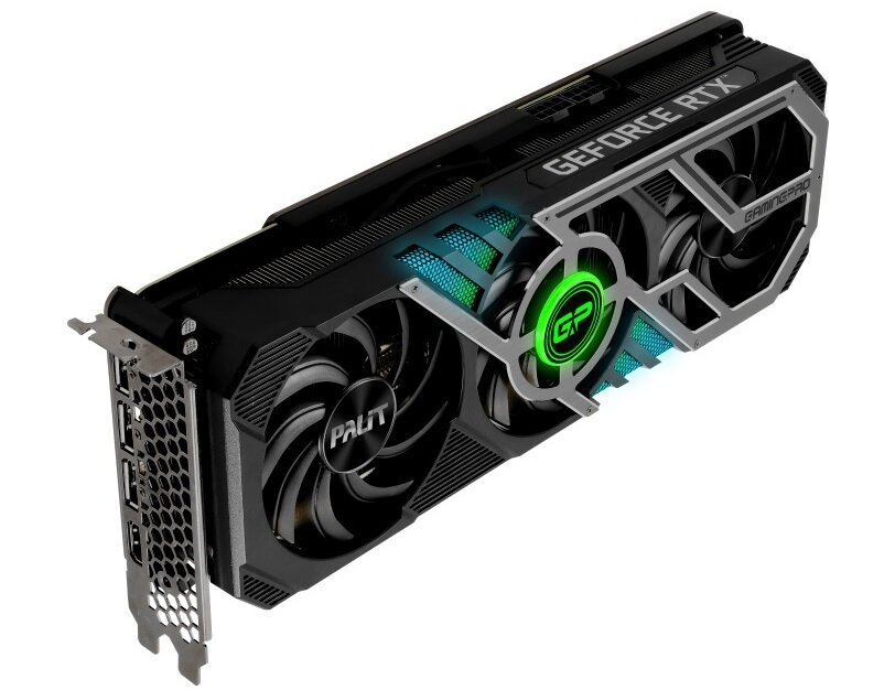 Karta graficzna PALIT GeForce RTX 3080 Gaming Pro 10GB - Technologia RTX druga generacja rdzeni RT nowa technologia