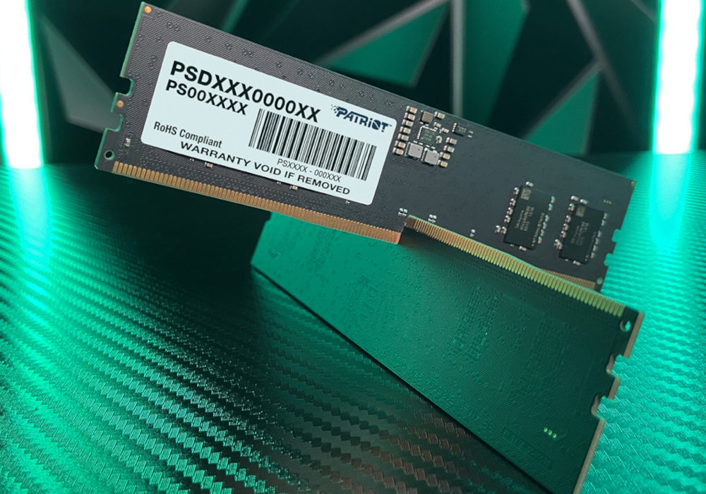 Pamięć RAM PATRIOT Signature 16GB 3200MHz pobieranie prędkość zwiększenie decyzjam programy