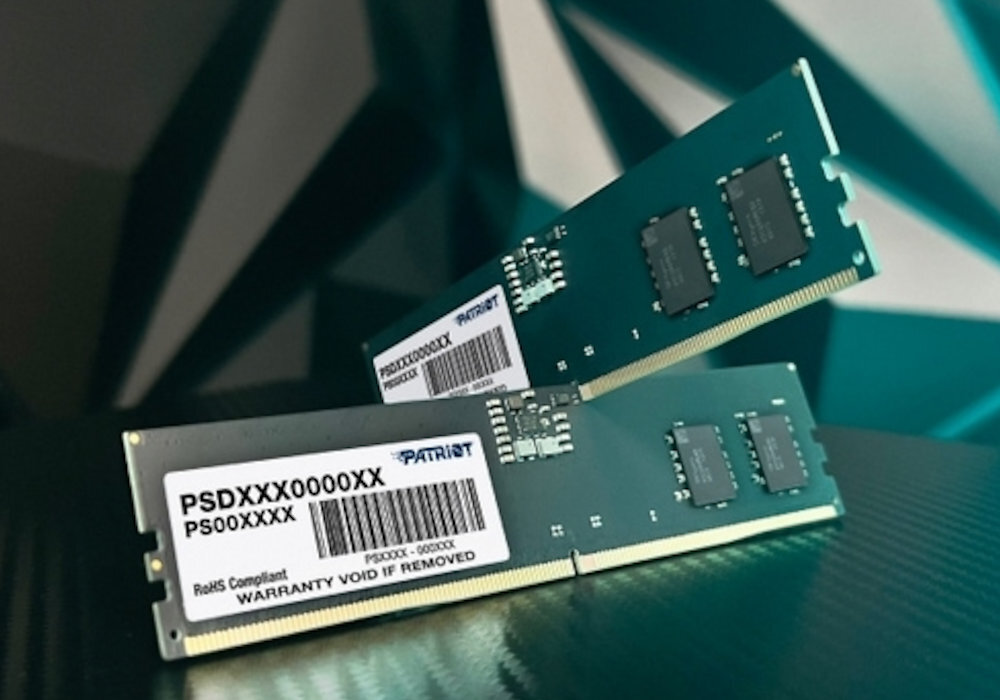 Pamięć RAM PATRIOT Signature 16GB 3200MHz PMIC napięcie moc DDR5 energia układ zarządzanie