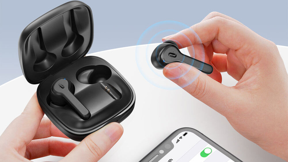 Słuchawki dokanałowe TAOTRONICS TT-BH1001 - mikrofon