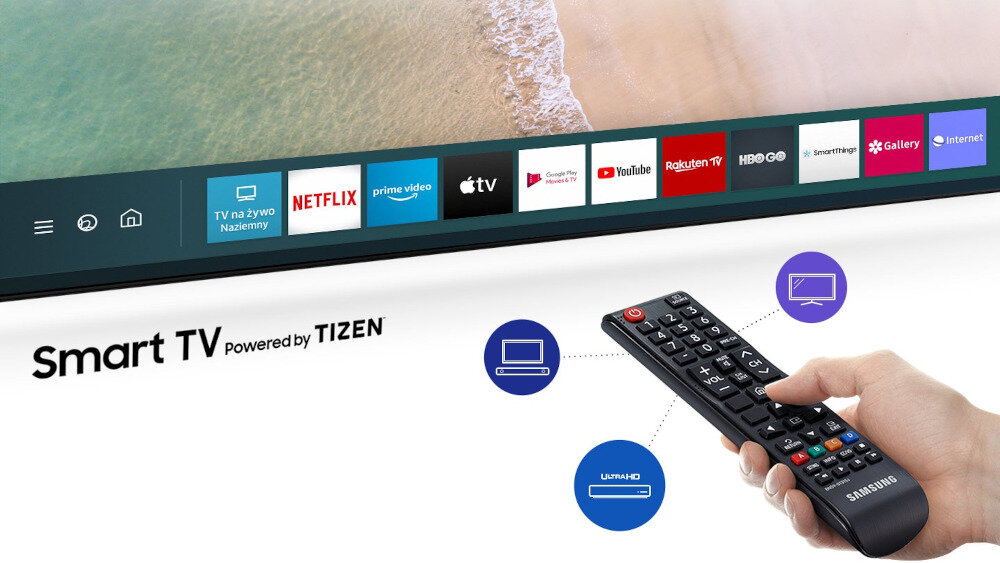 Telewizor SAMSUNG LED UE32K5102AK  - pilot