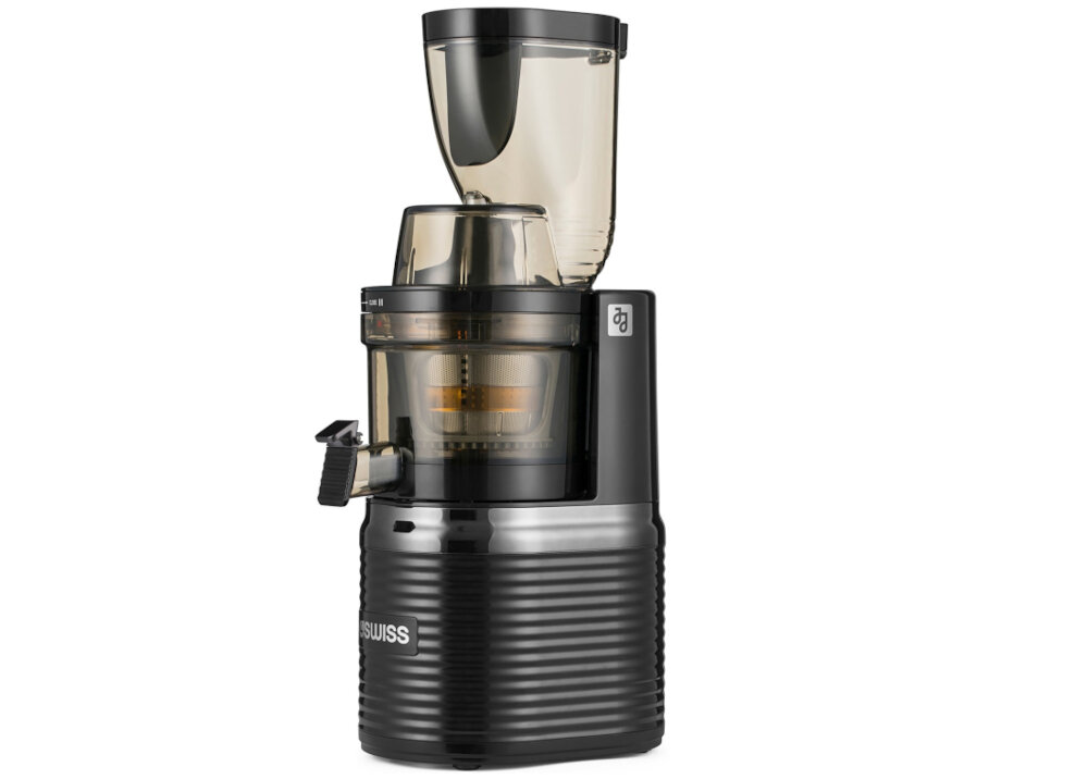 Wyciskarka wolnoobrotowa 4SWISS BM 202 x JJ Czarny Enzyme Protection System Rp Roughahe Plus System Low Noise cicha i wydajna praca szereg udogodnien