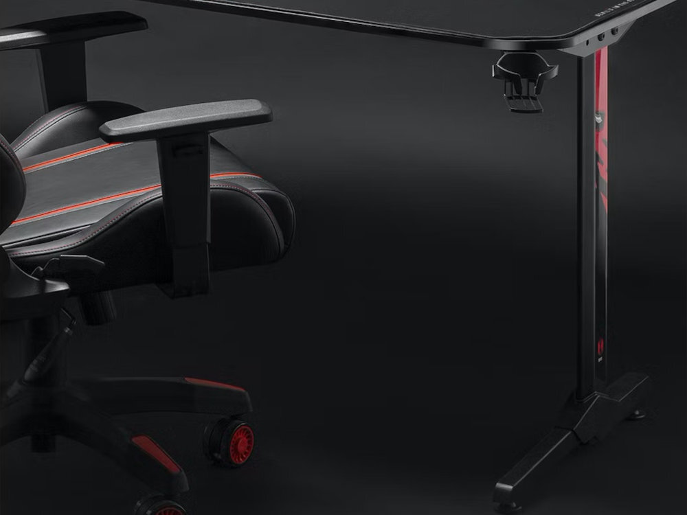 Biurko DIABLO CHAIRS X-MATE 1400 nogi stabilnosc regulowane stopki