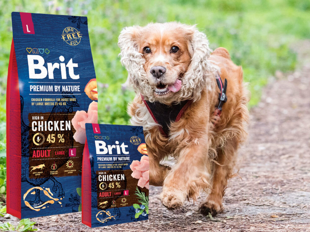 Karma dla psa BRIT Premium By Nature Kurczak 3 kg dodatki analiza