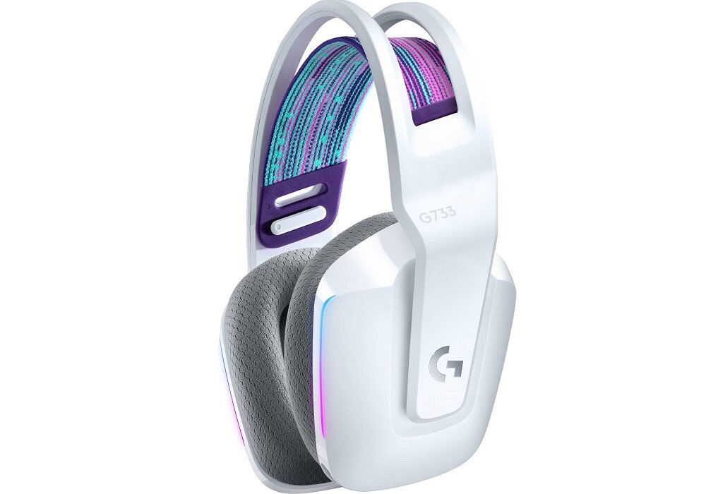 Навушники LOGITECH G733 Lightspeed - роз'єм USB - C, сумісний з платформами
