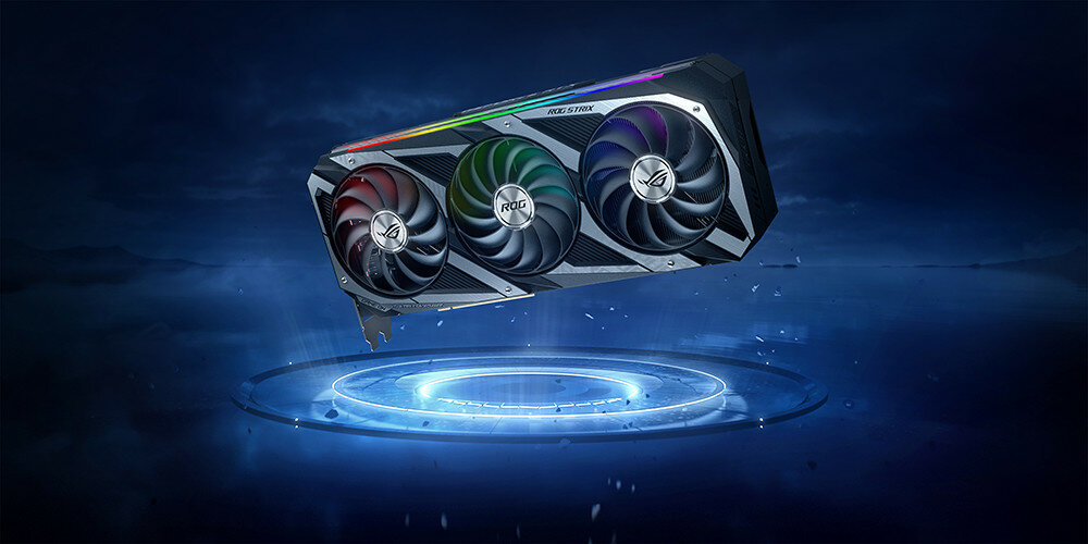 Karta graficzna ASUS GeForce RTX 3090 Rog Strix 24GB - wygląd ogólny opakowanie wszechstronna karta nvidia Ampere 1080p QHD 4K