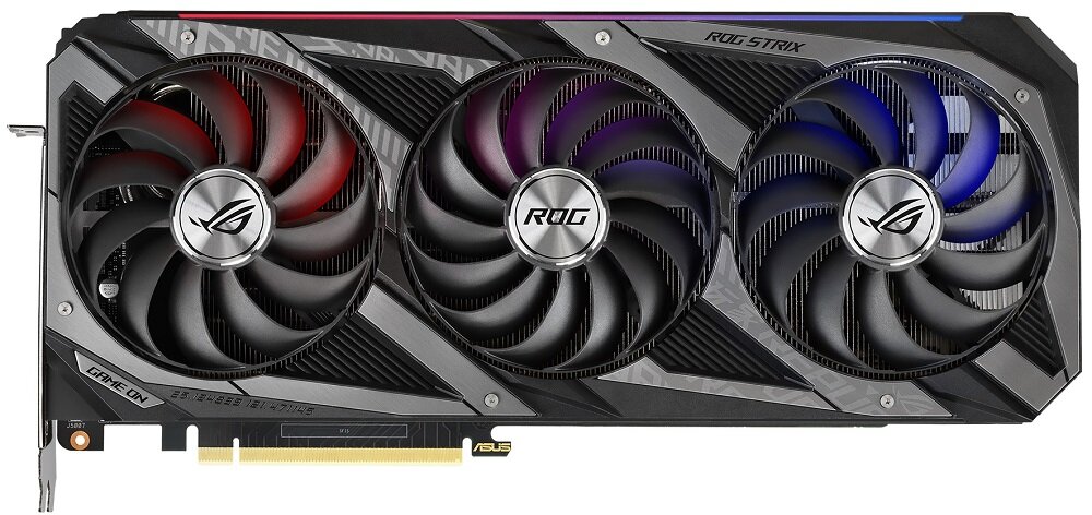 Karta graficzna ASUS GeForce RTX 3090 Rog Strix 24GB - nieskazitelny obraz doskonale odwzororwane światło Nvidia RTX Ray Tracing Rdzenie Tensor DLSS AI