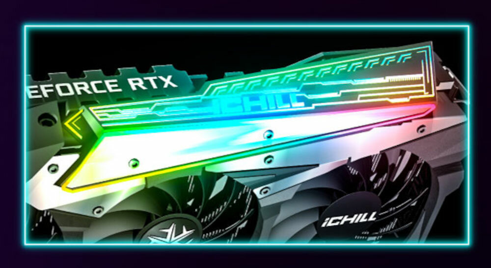 INNO3D-kata-graficzna-GForce-RTX-24GB-podswietlenie