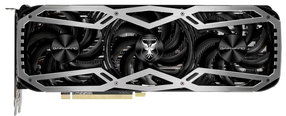 Karta graficzna GAINWARD GeForce RTX 3090 Phoenix 24GB - wydajny układ chłodzenia trzy odrębne wentylatory radiator