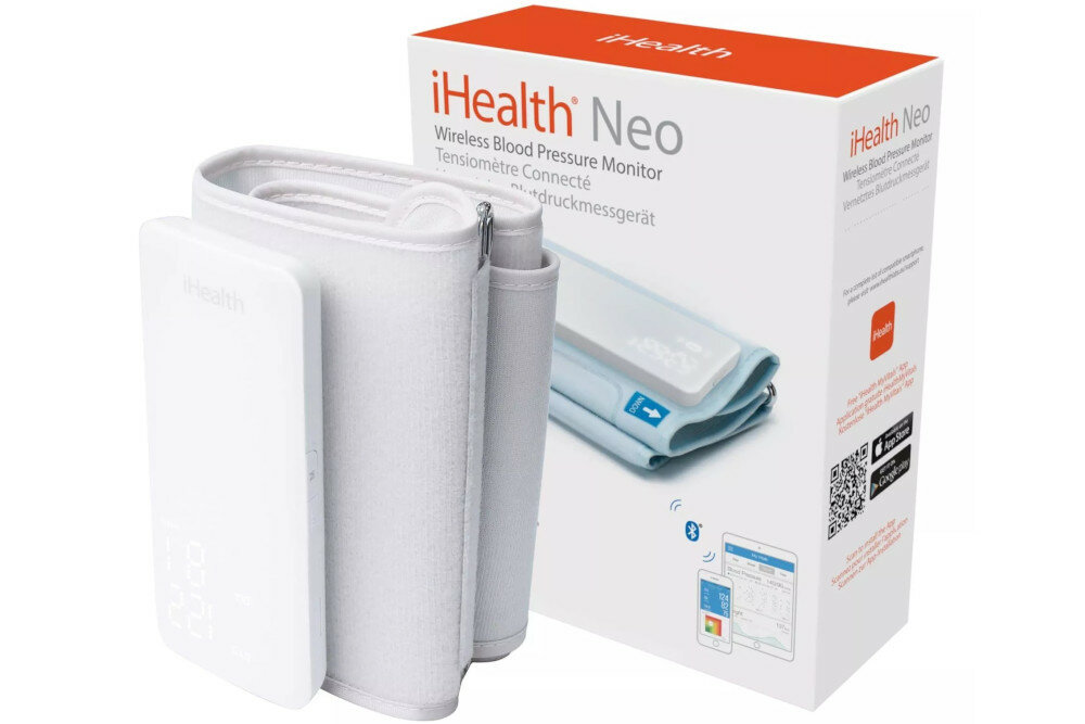 Cisnieniomierz iHEALTH Neo zestaw zawartosc opakowania