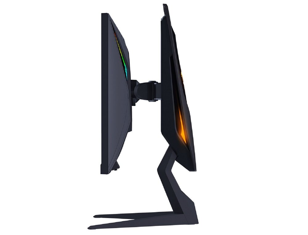 Monitor GIGABYTE Aorus FI25F szeroki zakres regulacji i ustawienia monitora