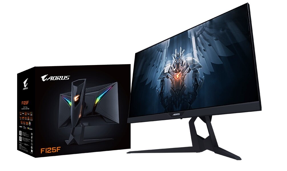 Monitor GIGABYTE Aorus FI25F Dashboard Black Equalizer korekcja czerni
