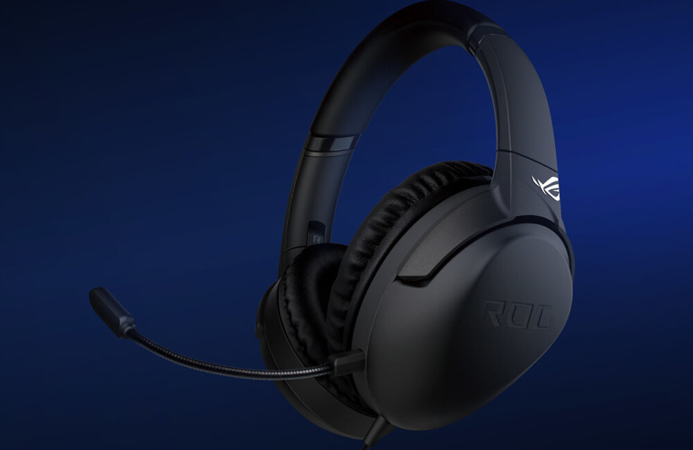 SŁUCHAWKI ASUS ROG STRIX GO CORE głęboki czysty wyraźny dźwięk pasmo przenoszenia impedancja czułość przetworniki 