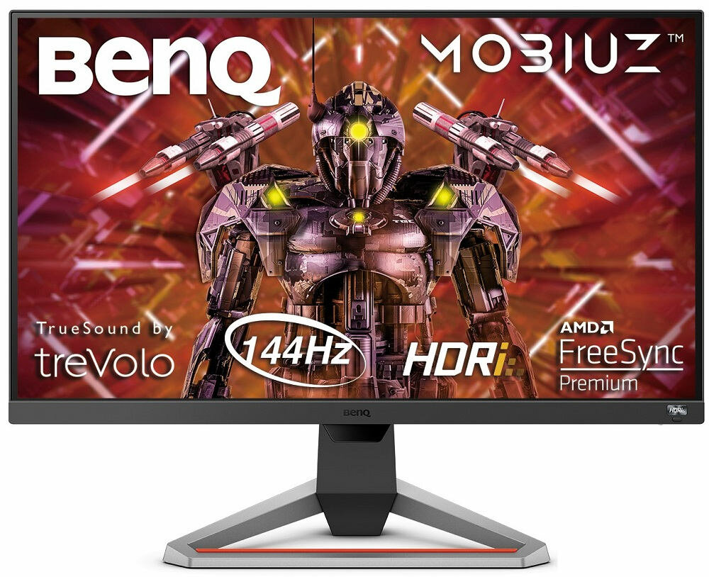 Monitor BENQ Mobiuz EX2510 - wygląd ogólny bogactwo kolorów krótki czas reakcji 
