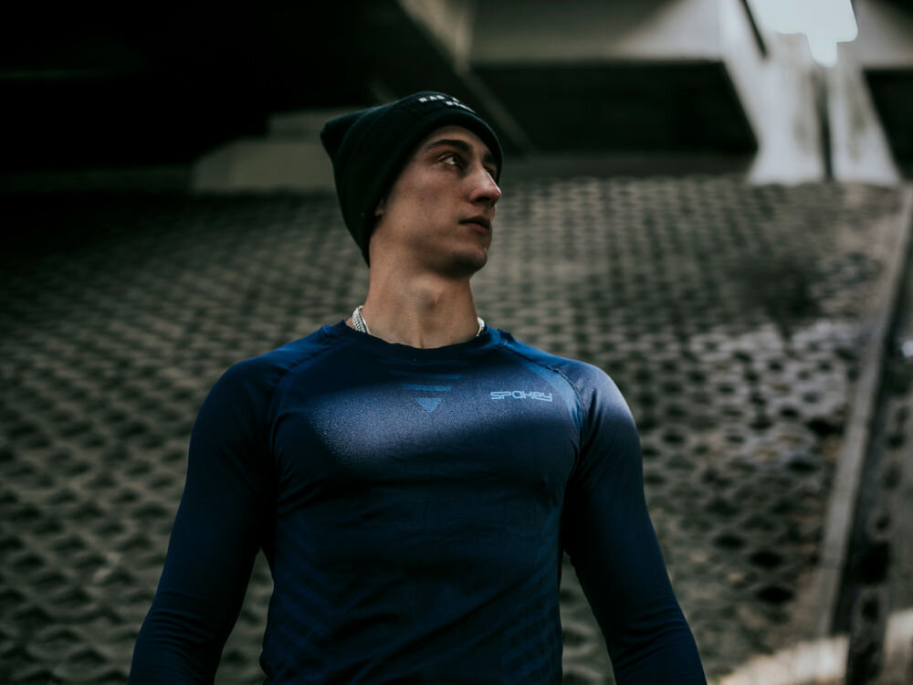 Bielizna termoaktywna SPOKEY Windstar (rozmiar XL/XXL) Szary do każdej sylwetki