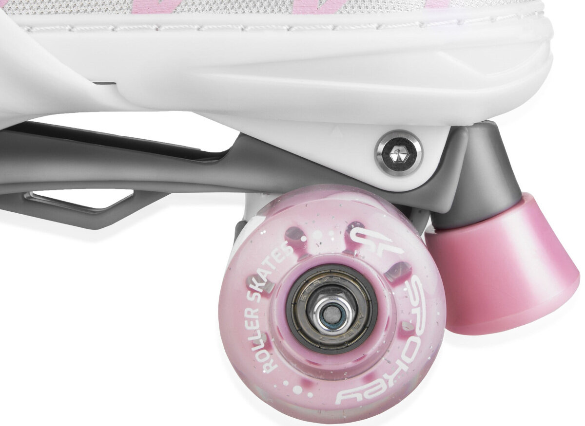 Wrotki SPOKEY Buff Pro wykonanie zapięcia skorupa