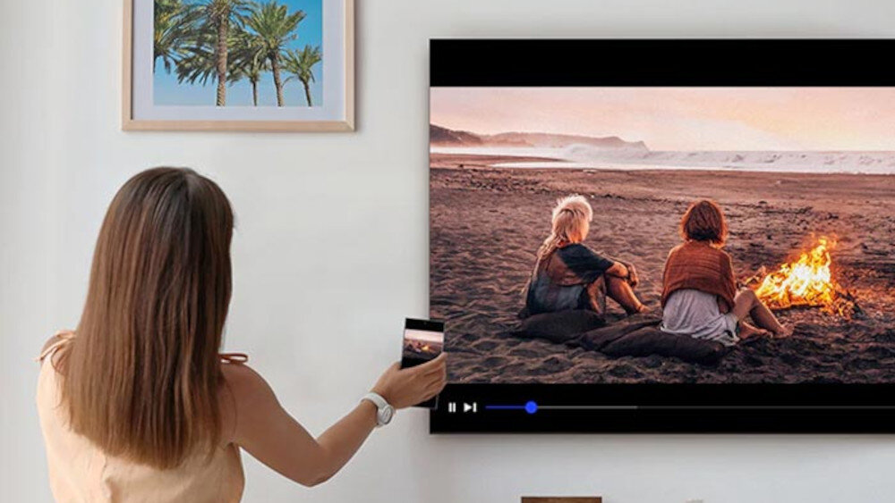Telewizor SAMSUNG Q950T - dotknij i wyświetl