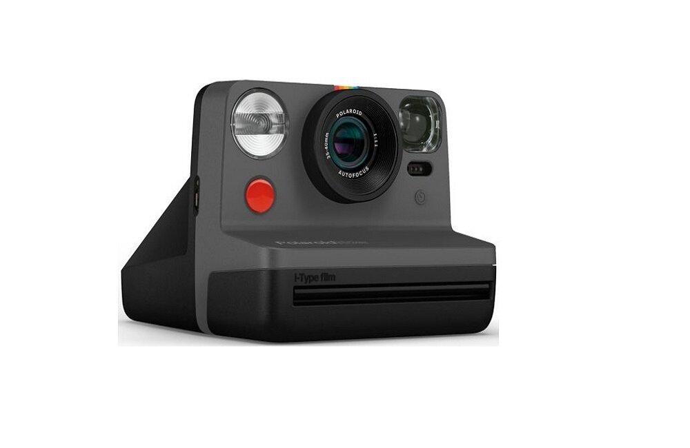 APARAT POLAROID NOW BLACK EVERYTHING BOX nowoczesne funkcje autofocus lampa błyskowa