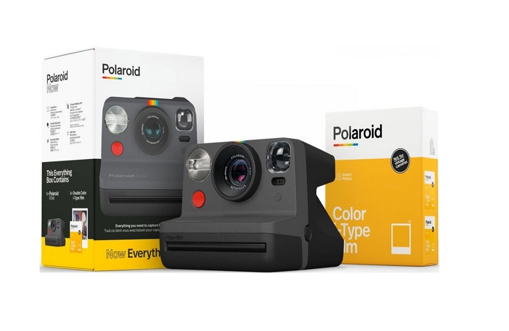 APARAT POLAROID NOW BLACK EVERYTHING BOX ostrość jakość