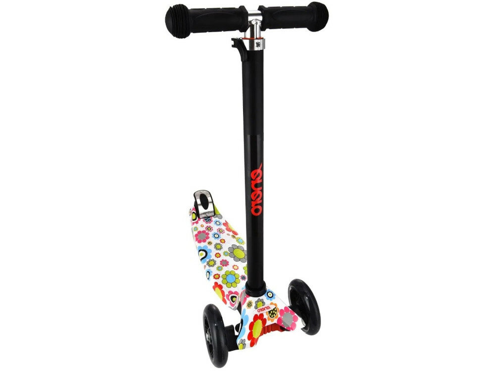 Hulajnoga Enero Maxi Flowers do zabawy i nauki łatwe prowadzenie