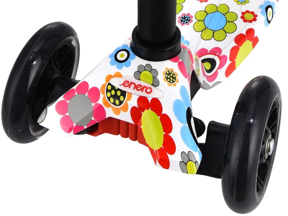 Hulajnoga Enero Maxi Flowers hamulec tylny nożny kółka poliuretanowe płynna jazda