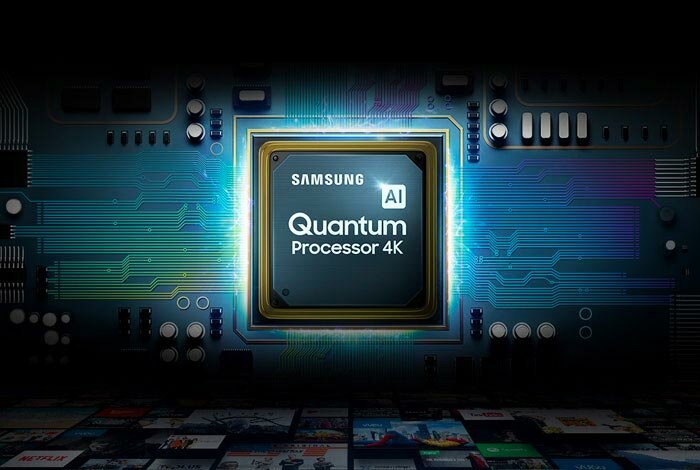 Telewizor SAMSUNG QLED QE85Q70T - Procesor