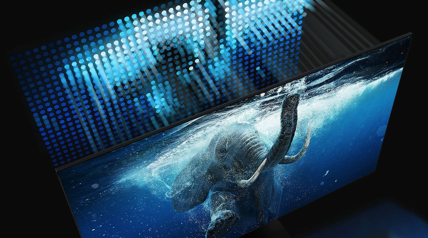 Podświetlenie strefowe ekranu w QLED Q95TD Samsunga. Q95TDTXXH