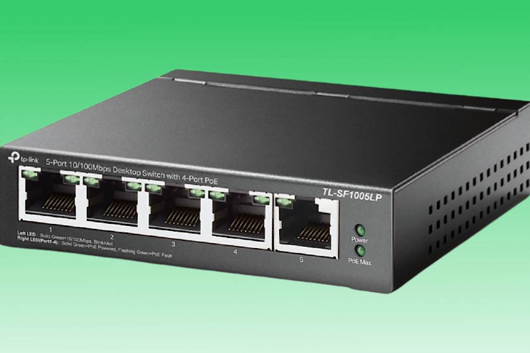 Switch TP-LINK TL-SF1005LP - latwa konfiguracja