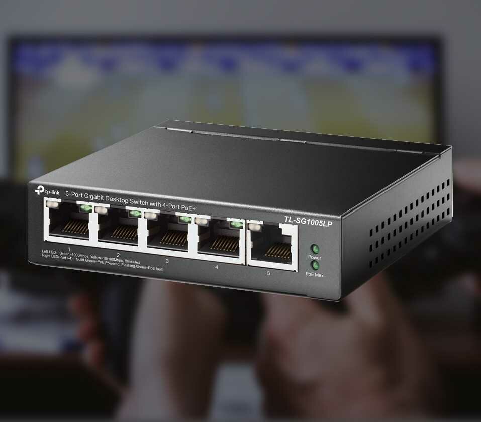 Switch TP-LINK TL-SG1005LP - QoS