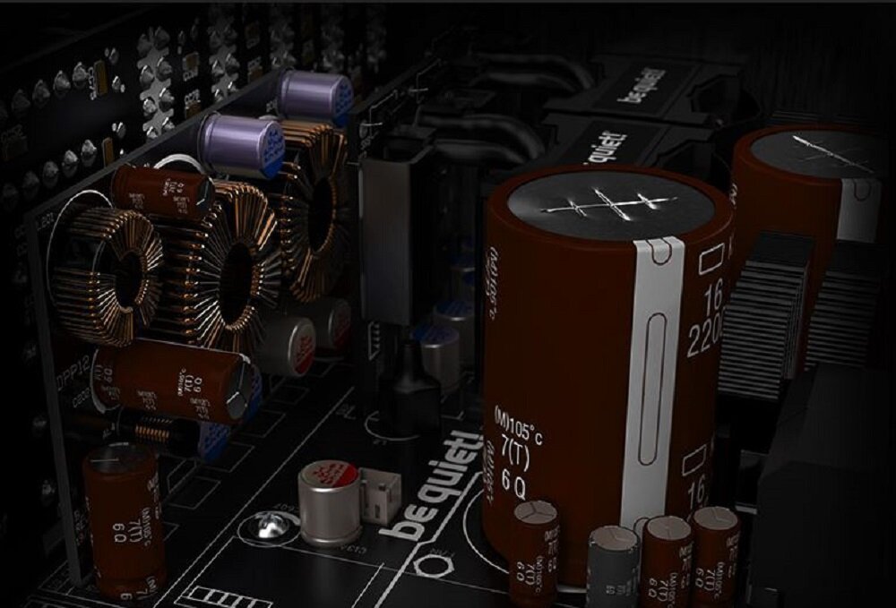 Zasilacz BE QUIET- Dark Power Pro 12 - duze napiecie