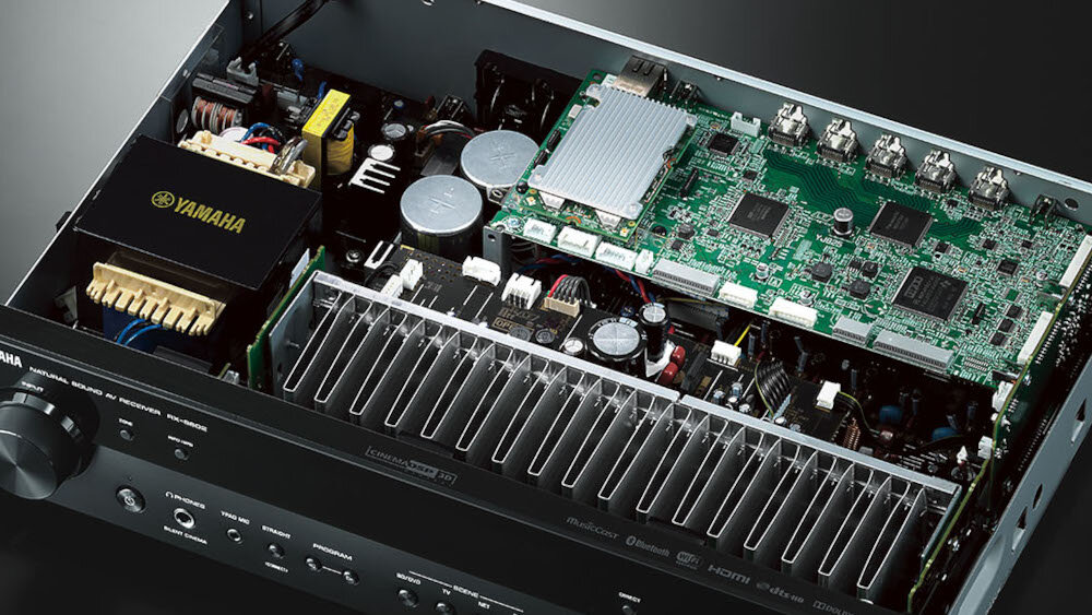 Amplituner YAMAHA MusicCast RX-S602  - dźwięk