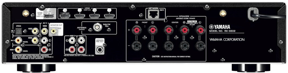 Amplituner YAMAHA MusicCast RX-S602  - mp3